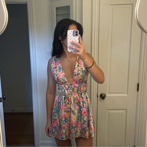 Beginning Boutique Floral Dress